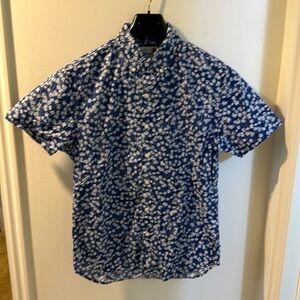 Bonobos floral print shirt, size S